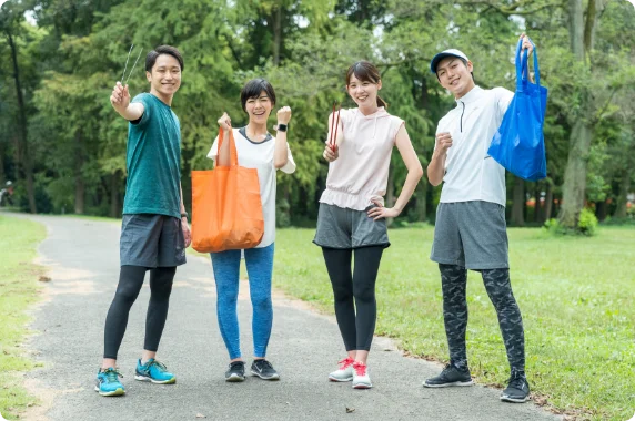 ボランティア活動の促進