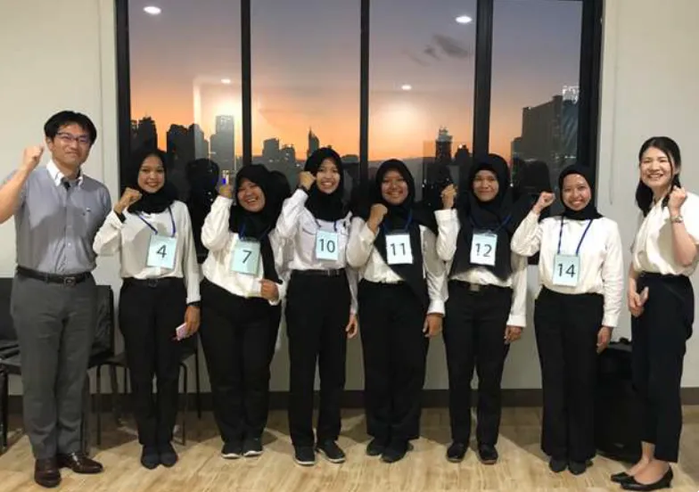 合格者発表写真